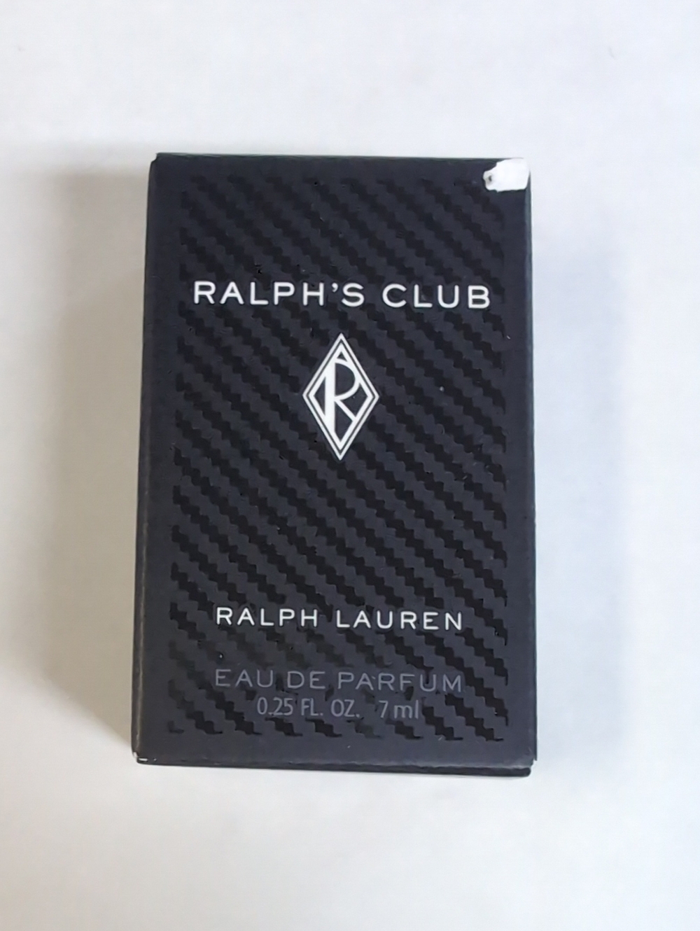 RALPH LAUREN Ralph's Club EDP 0.25oz Mens Mini EDP, New In Box